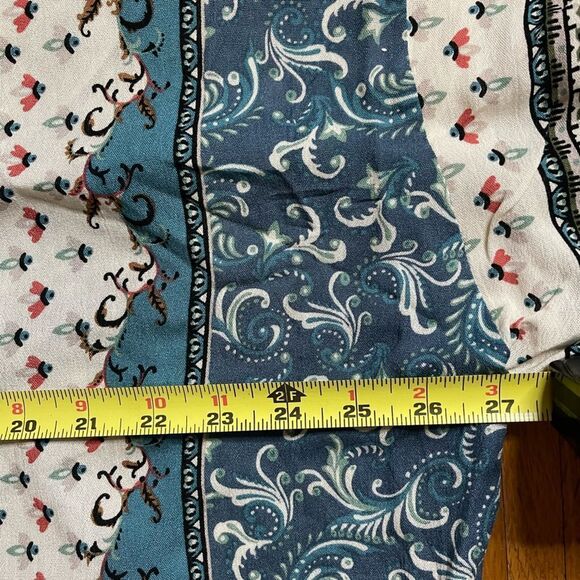 Ces Femme Boho Floral Pattern Kimino Cardigan Size Medium NWT - Picture 6 of 9